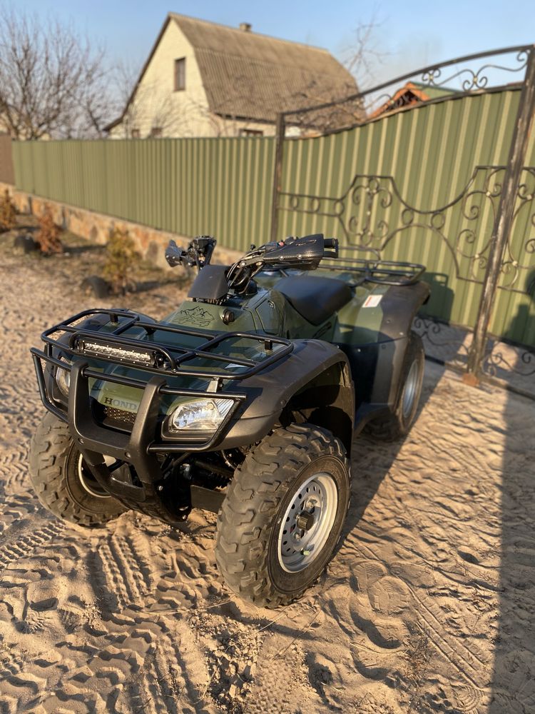 Квадроцикл honda trx350 з прицепом