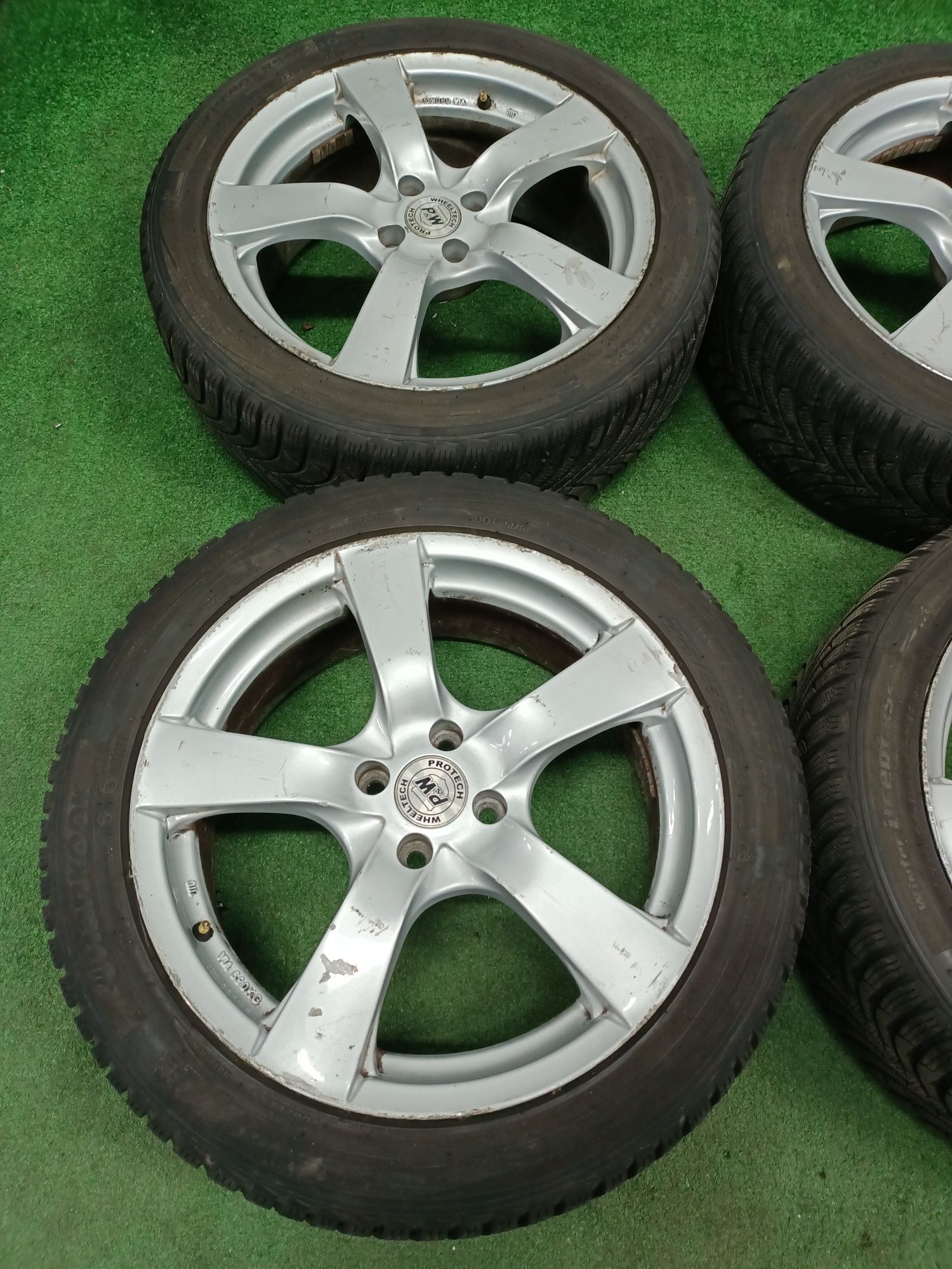 Koła 17" felgi 4x100 et35 opony 225/45/17 Renault Honda Opel Hyundai