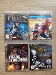 Gry PS3 zestaw  Amazing Spider-Man Thor Batman Transformers