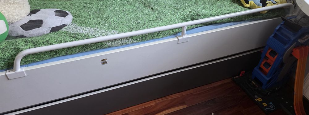 Barierka ochronna do łóżka - niska 160cm / 9cm