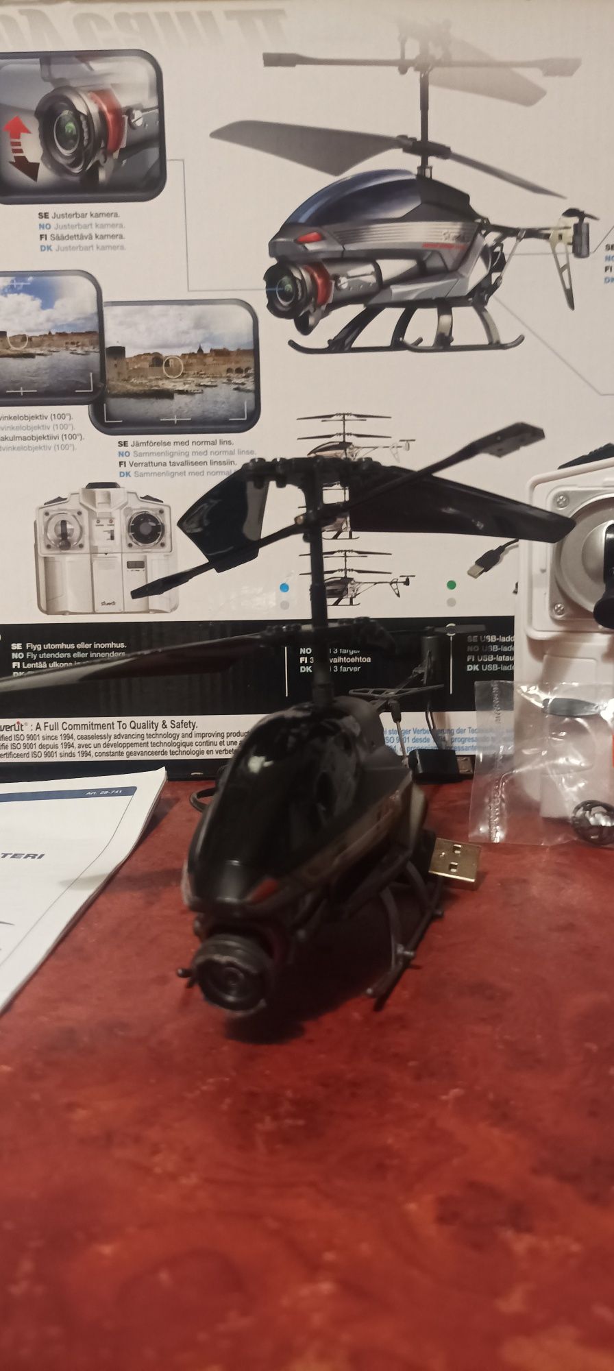 Śmigłowiec helikopter Silverlit Spy cam II