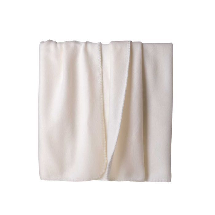 Koc polarowy kremowy PRIMA 120 x150 cm