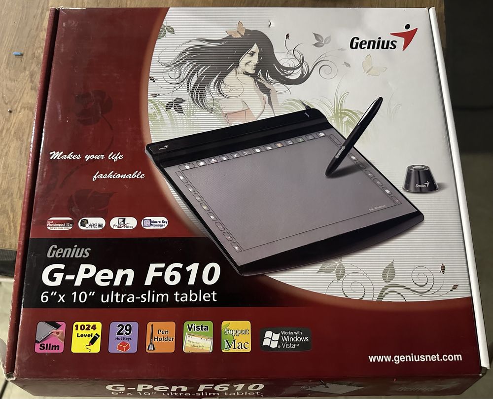 Продам графічний планшет Genius G-Pen F610