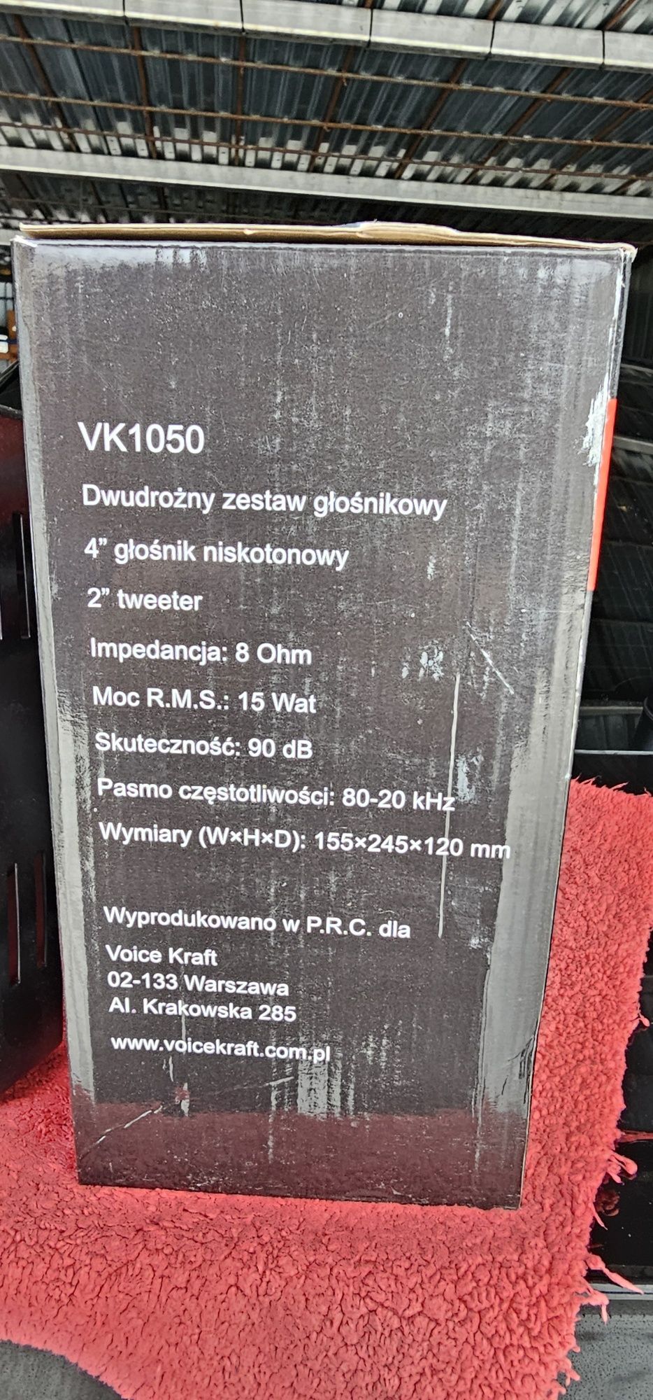 Głośniki Voice Kraft VK1050