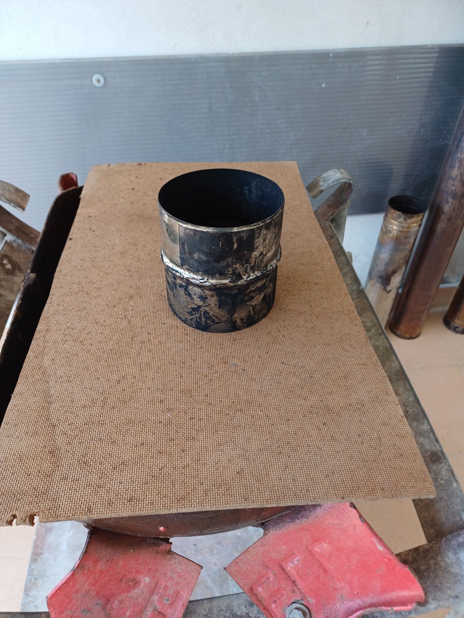 Canos Chapéu e Curvas 90° De 10 cm De Inox