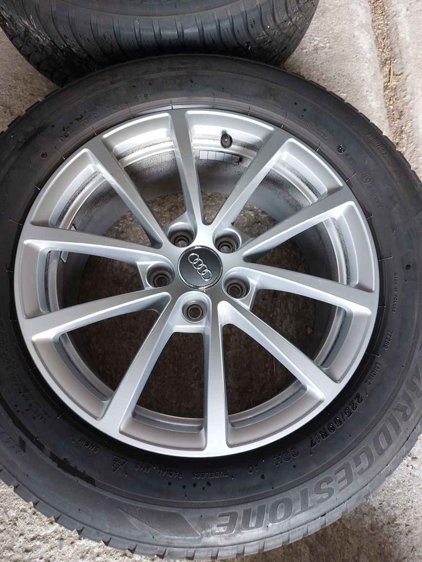 Alufelgi z oponami zimowymi Audi 17"