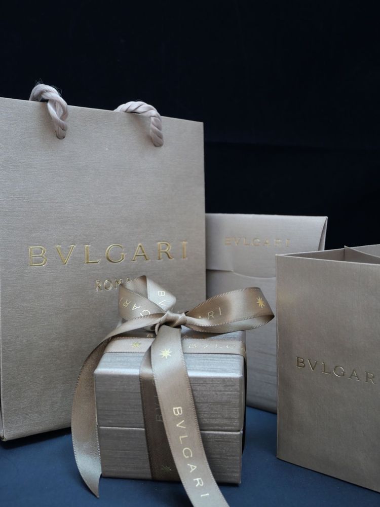 Сережки BVLGARI serpenti
