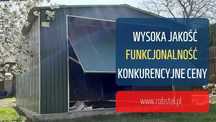 Garaż blaszany 4x5, dach dwuspadowy! PRODUCENT, KRÓTKIE TERMINY!