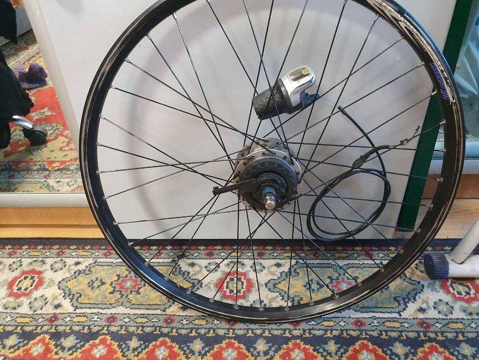 26е  колесо на  8скор планетарке шимано в полном комплекте