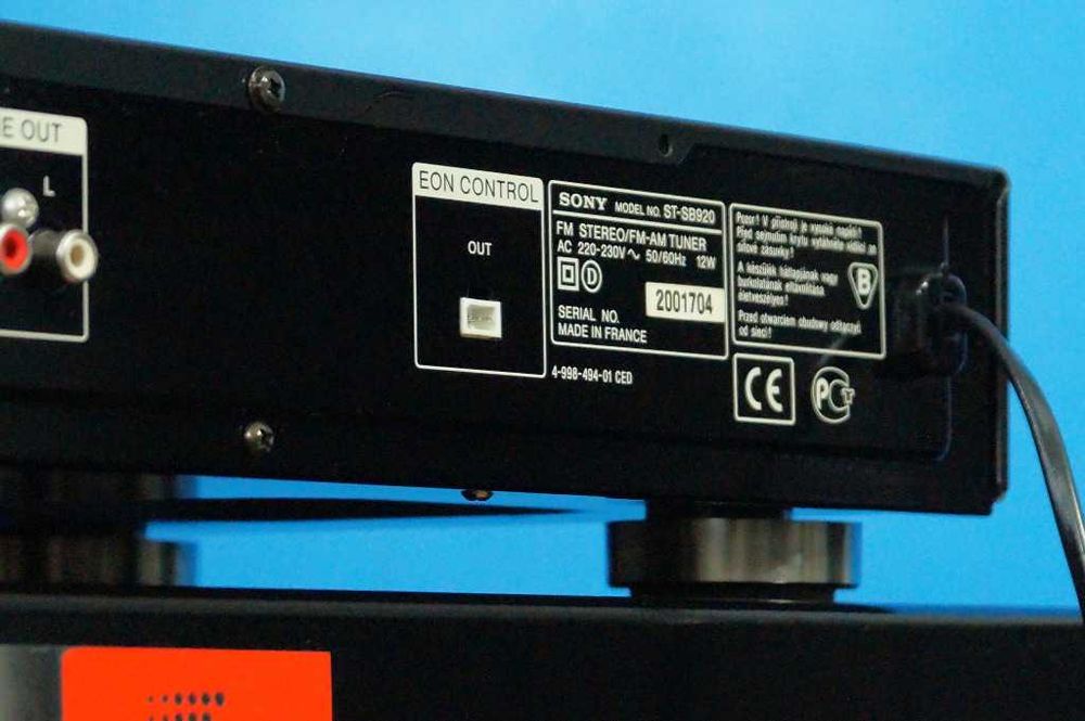 Tuner radiowy SONY ST-SB920 QS czarny zadbany gwarancja Jerzmanowice