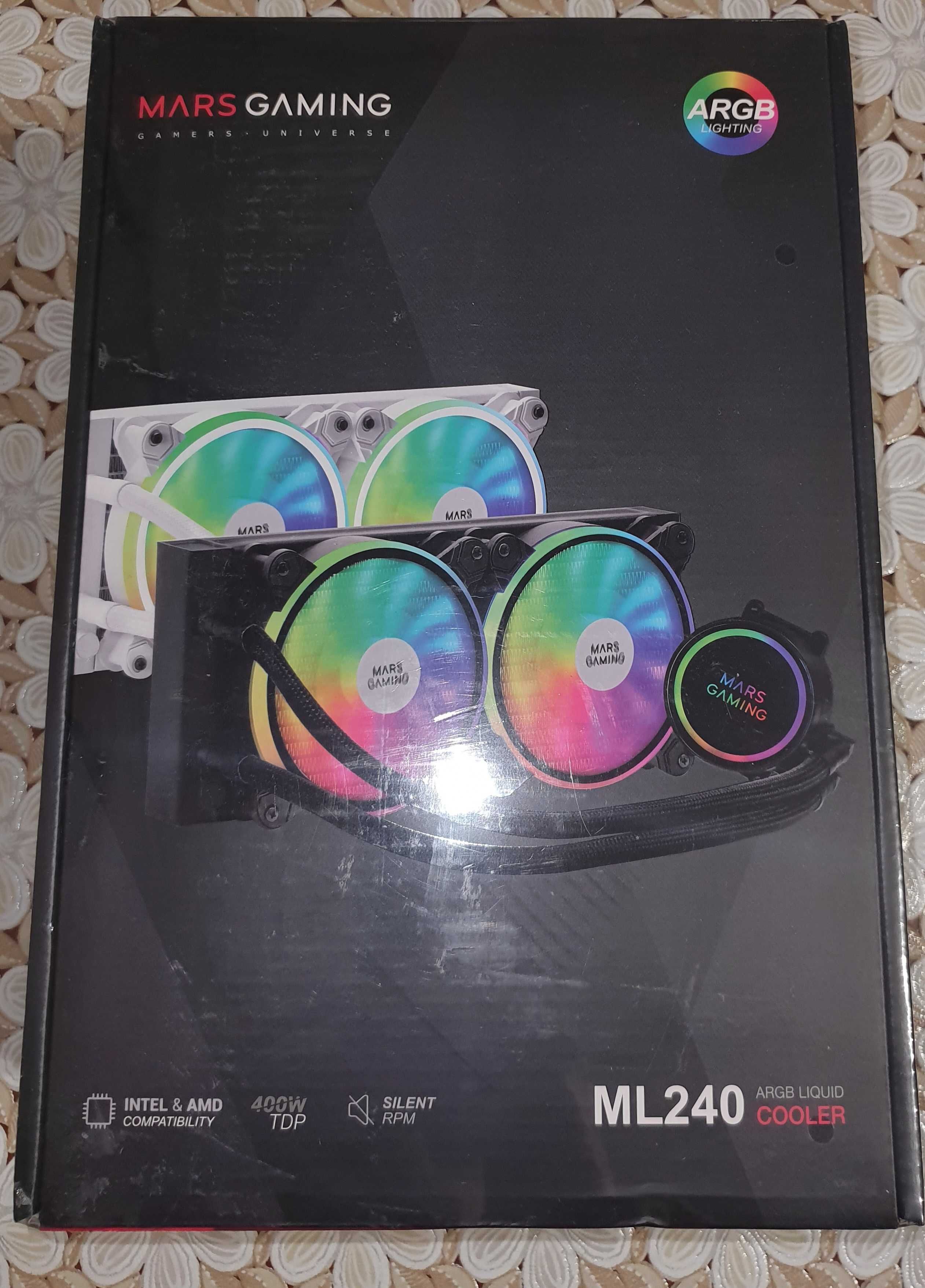 Водяне охолодження Mars Gaming ML240 RGB