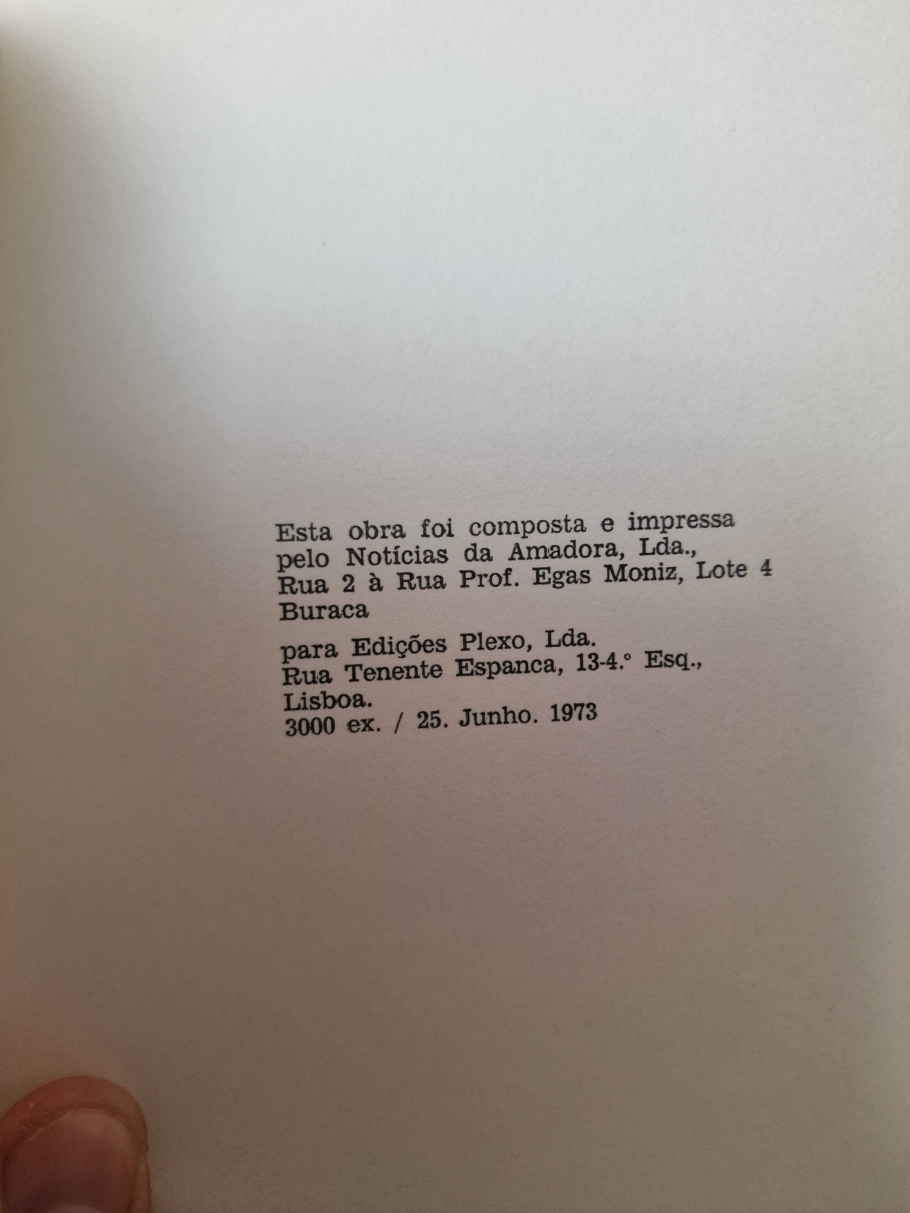Livro Sangue Negro, Sangue Branco e o Suor da Terra de 1973