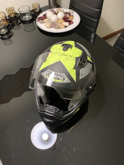 Capacete como novo caberg