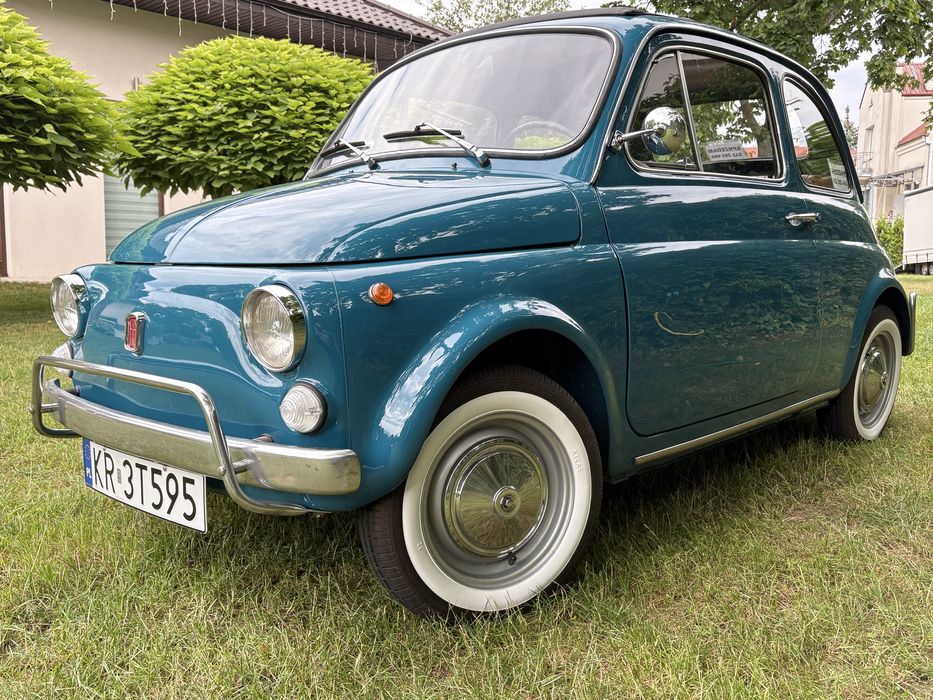 FIAT 500 Lusso z 1971 roku, Klasyk w stanie idealnym