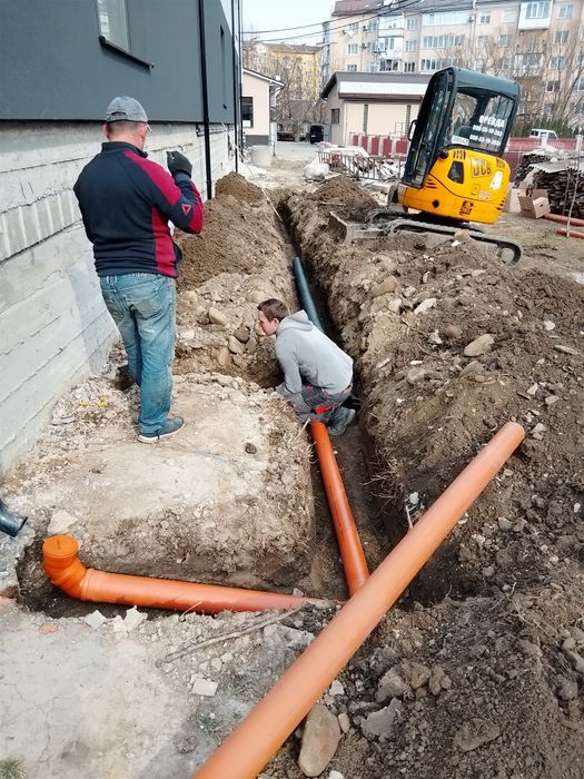 Фундамент, Паркани,  Септики . Каналізація Водопостачання