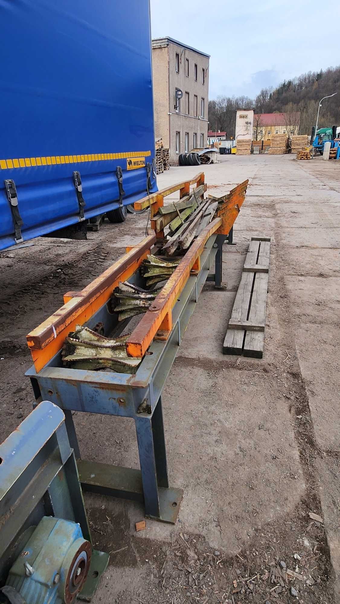 trak tarczowy brodpol  TT5/500/320G 2014r linia przetarcia drewna