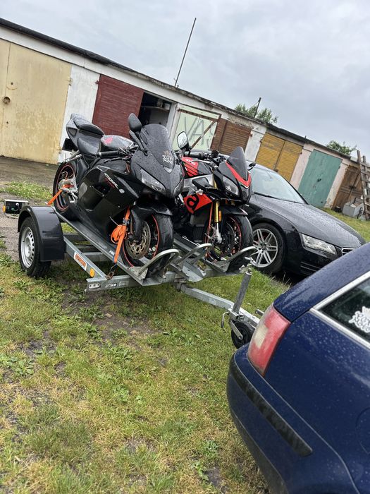 Transport motocykli, wynajem przyczepki !