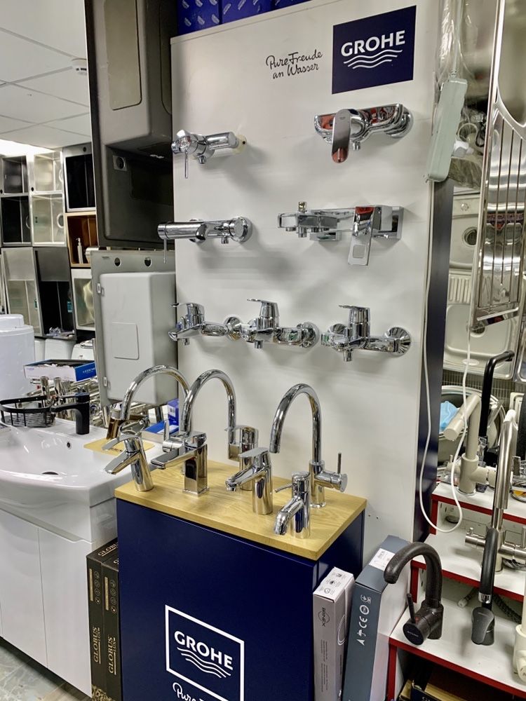 Смеситель кухня ванная грое grohe
