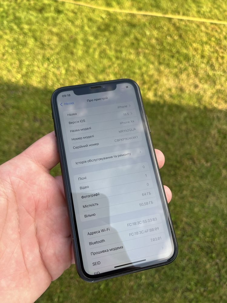 Iphone XR 64GB з захисним склом