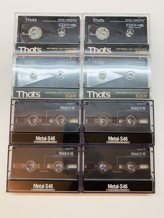 Аудіокасети That‘s CD-IV, Sony Metal-S