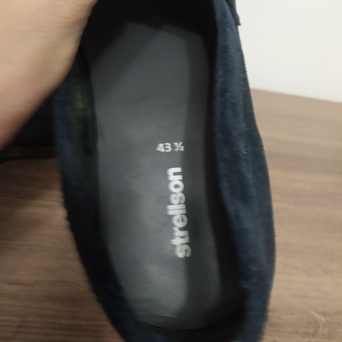 Чоловічі туфлі, лофери замшеві