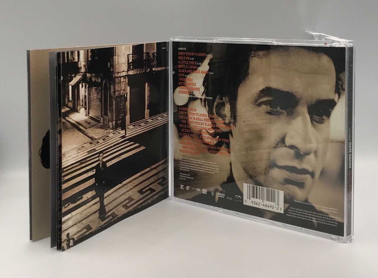 Gahan, Dave – Paper Monsters / CD, CD+DVD (2003, Canada/ E.U./ U.S.A.)