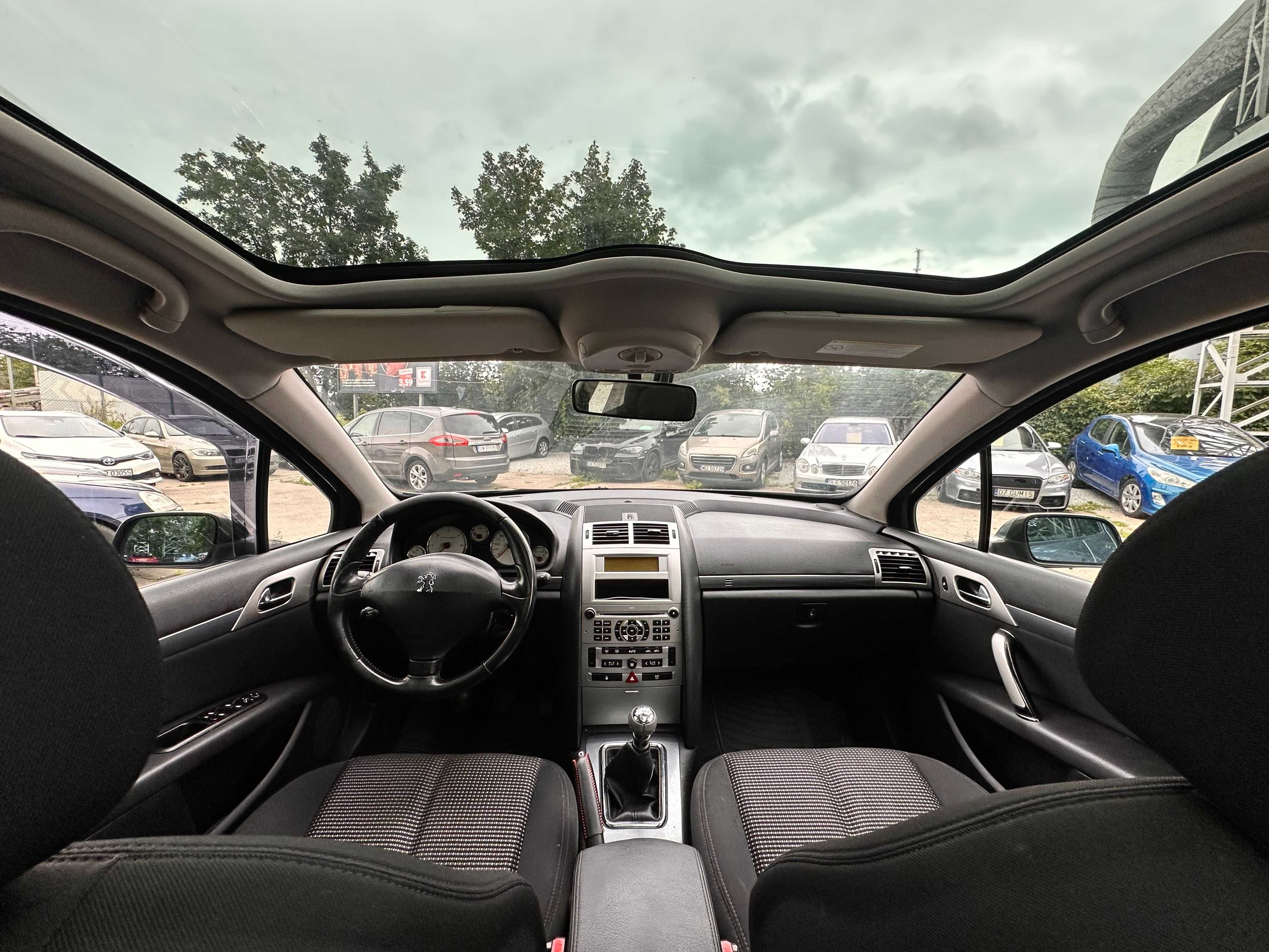Peugeot 407 SW |2.2 D 170KM|Manual6b|Panorama|Grzane fotele|Klima|2007