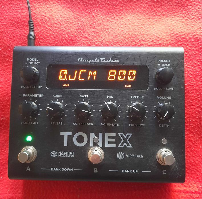 TONEX pedal com varias capturas