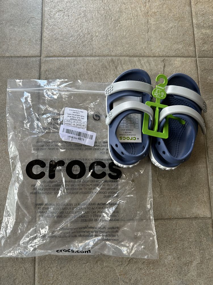 Crocs sandálias crianças - Novas