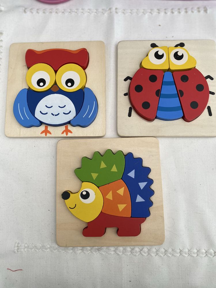 Montessori Puzzles animais do bosque