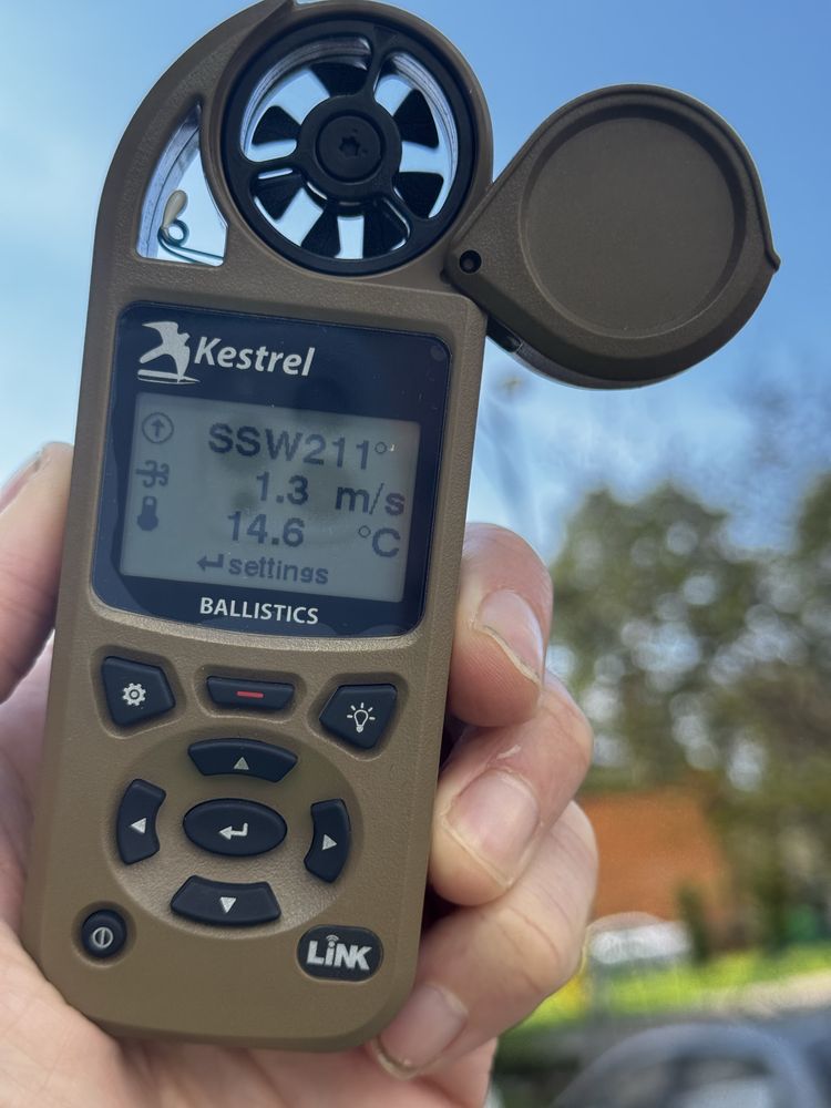 Kestrel 5700 balistic, балістична метеостанція кестрел