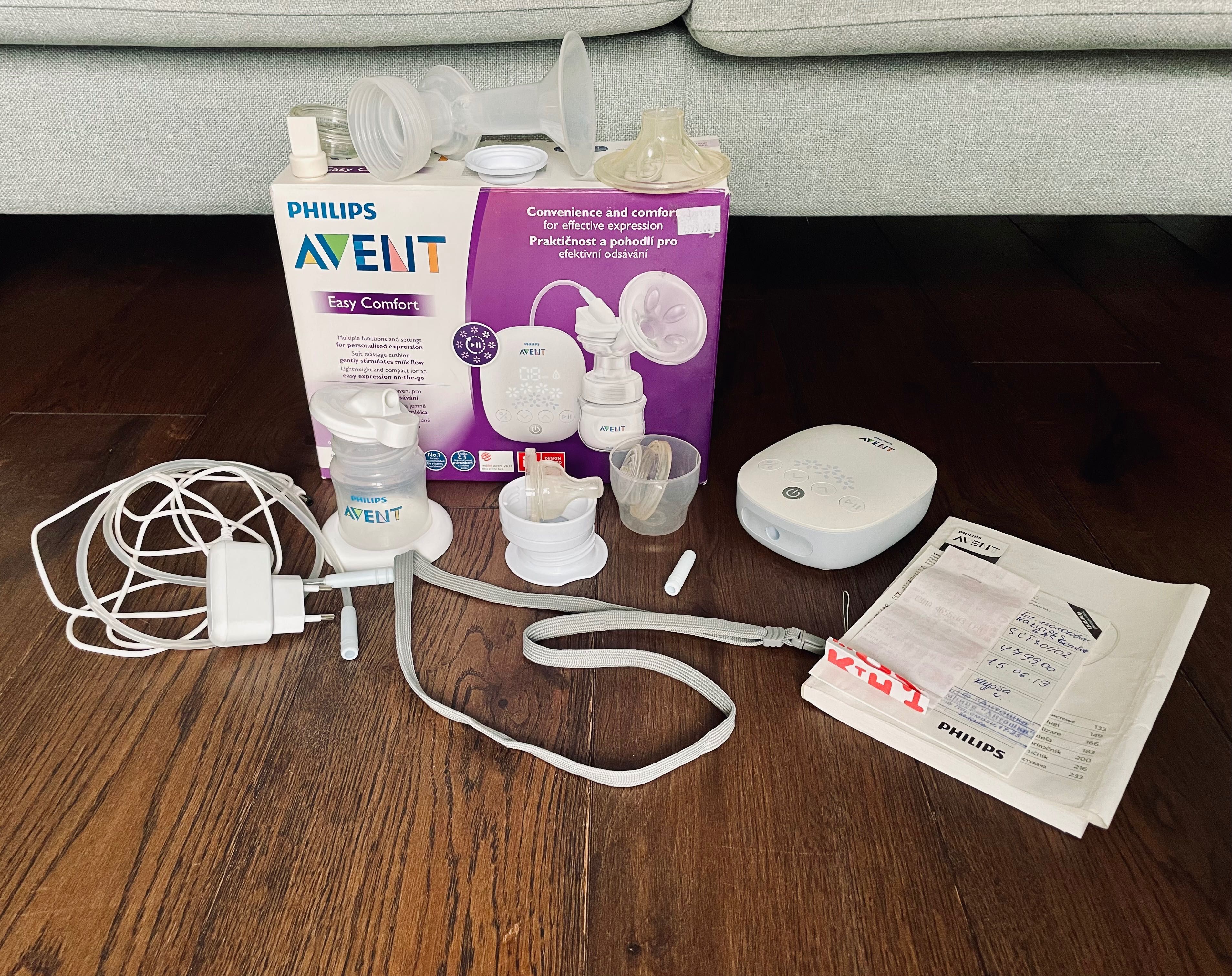 Молоковідсмоктувач електричний Philips Avent SCF301/02