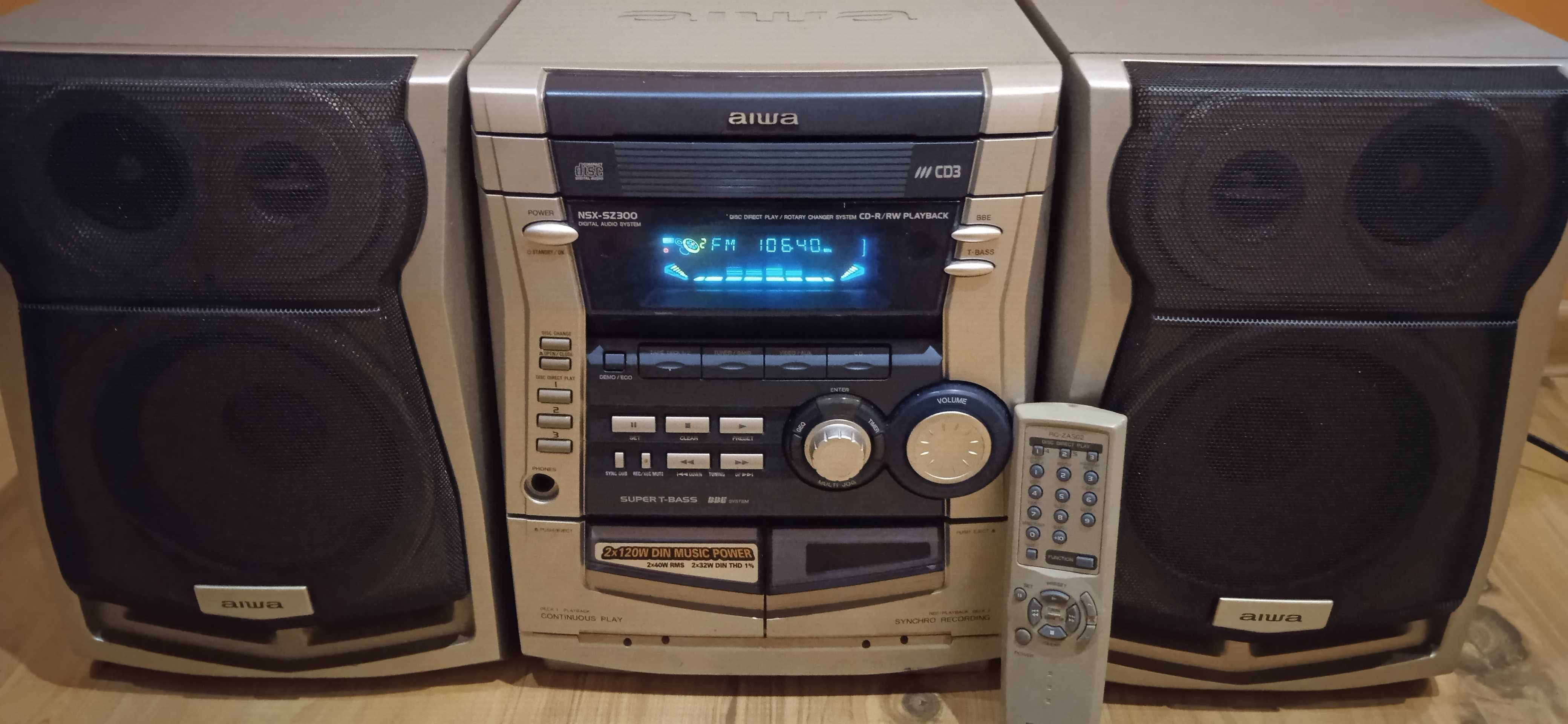Wieża AIWA NSX-SZ300 Digital Audio System
