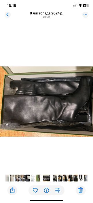 Продам сапоги, чоботи  італійські jubile