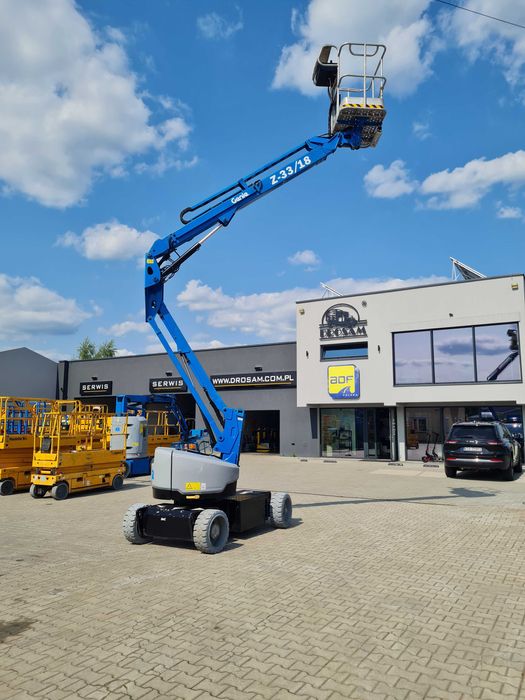 Podnośnik GENIE Z33/18 elektryczny przegubowy 2015,12m gotowy do pracy