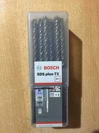 30x Wiertło do młotów SDS plus-7X 8 x 100 x 165 mm Bosch