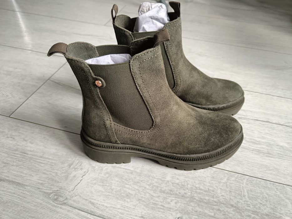 Buty skórzane Lasocki zimowe rozm 39