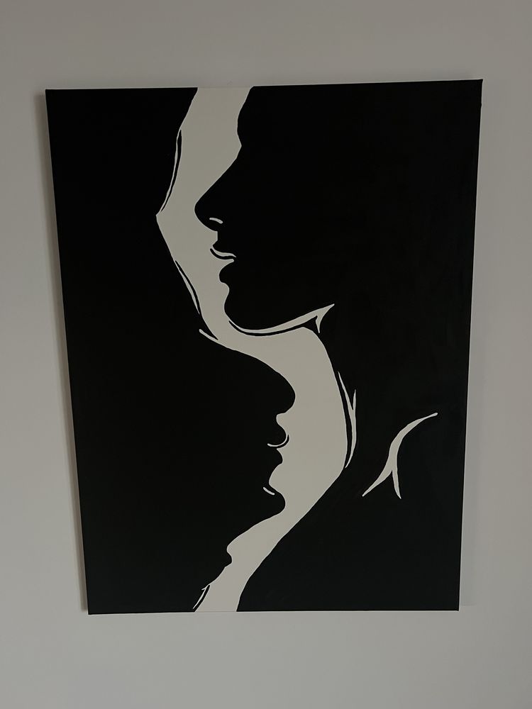 Obraz 80x60cm recznie malowany