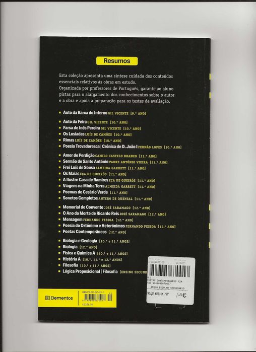 3 Livros para ajudar no exame de Português 12º