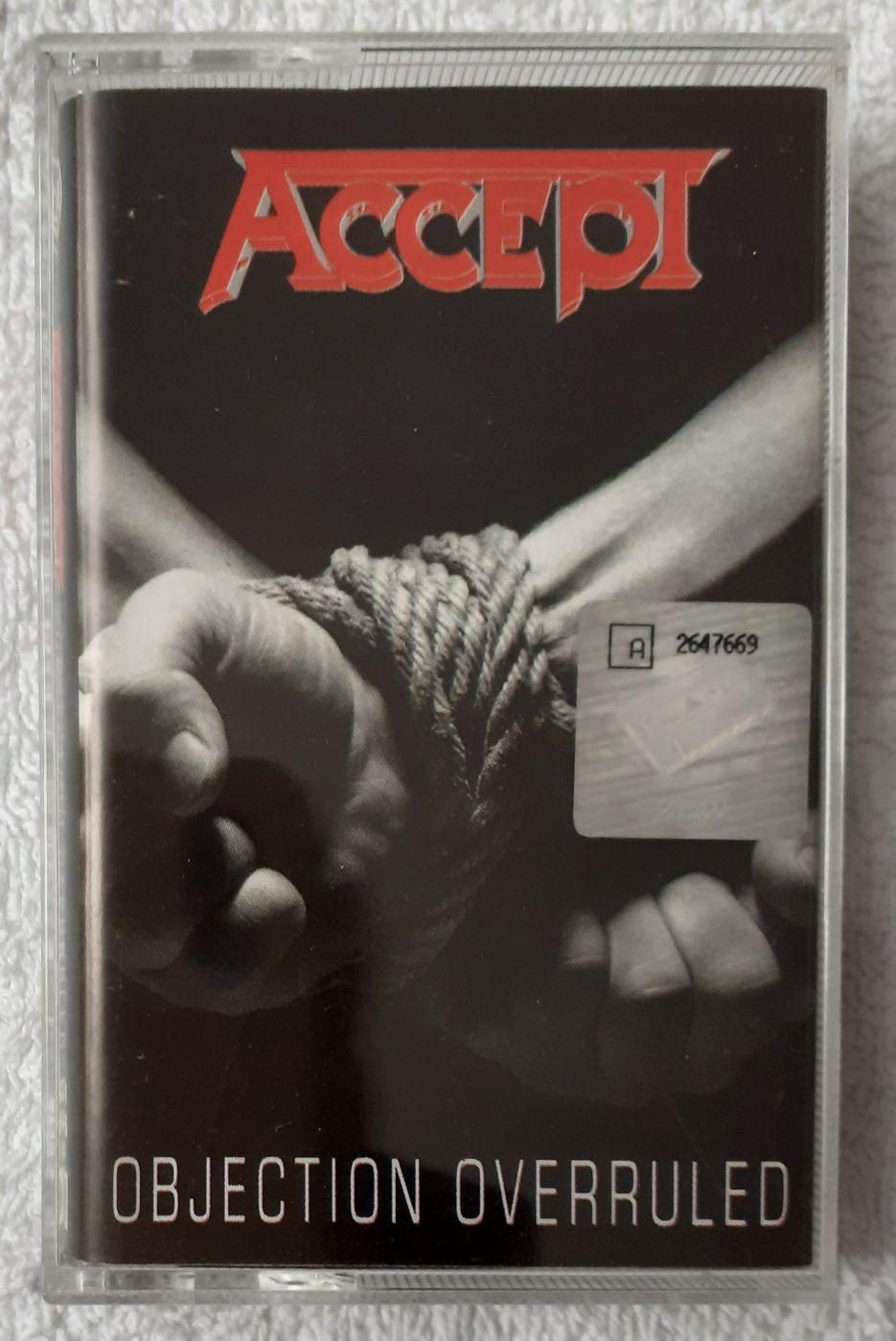 Accept – Objection Overruled (Cassette, Album)