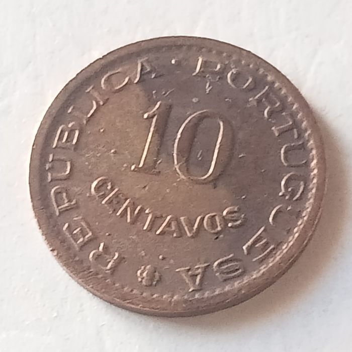 Moeda 10 centavos Mocambique