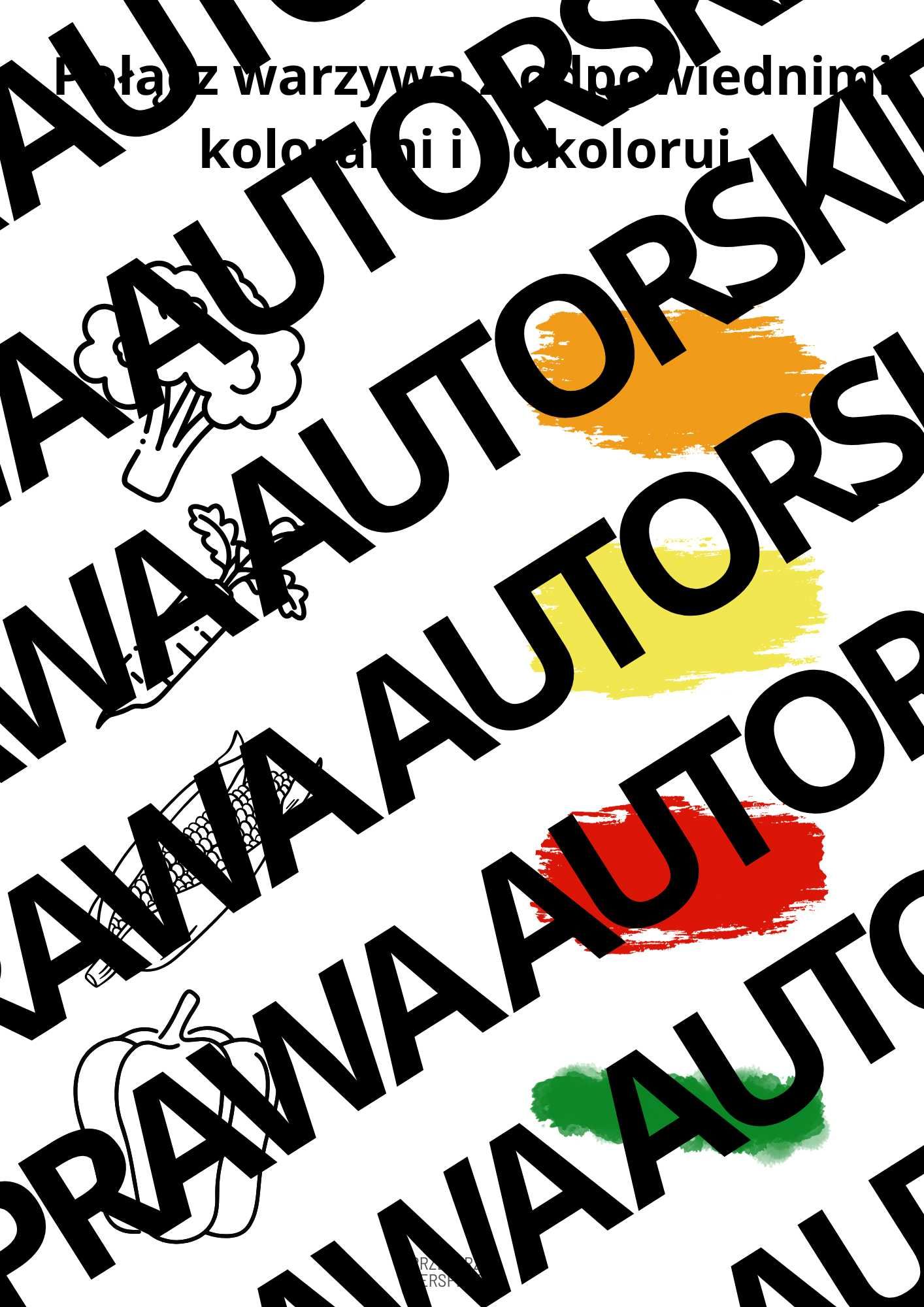 Karty pracy dla dzieci dopasowanie kolorów do owoców, przedmiotów pdf