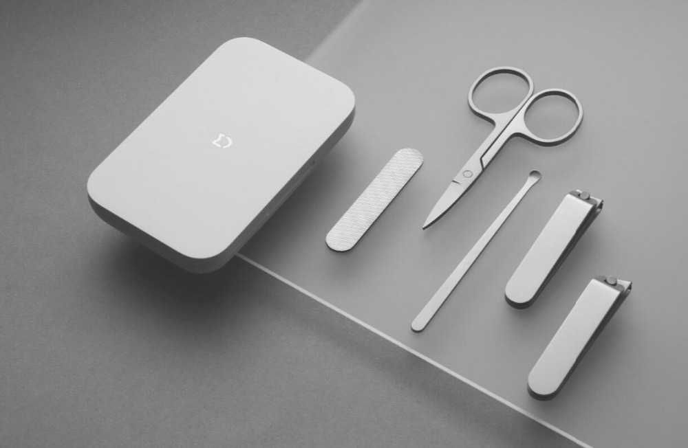 XIAOMI MiJia Nail Clipper Five Piece Set маникюрный набор Ксяоми Сяоми