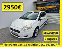 Fiat Punto Van 1.3Mj 180.000Km 02/2007