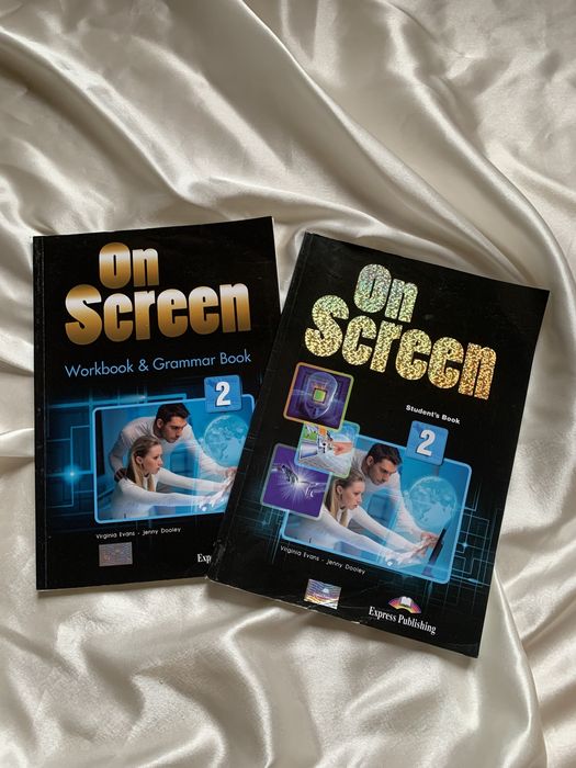 Підручники з ангдлійської On screen 1,2,3 комплект