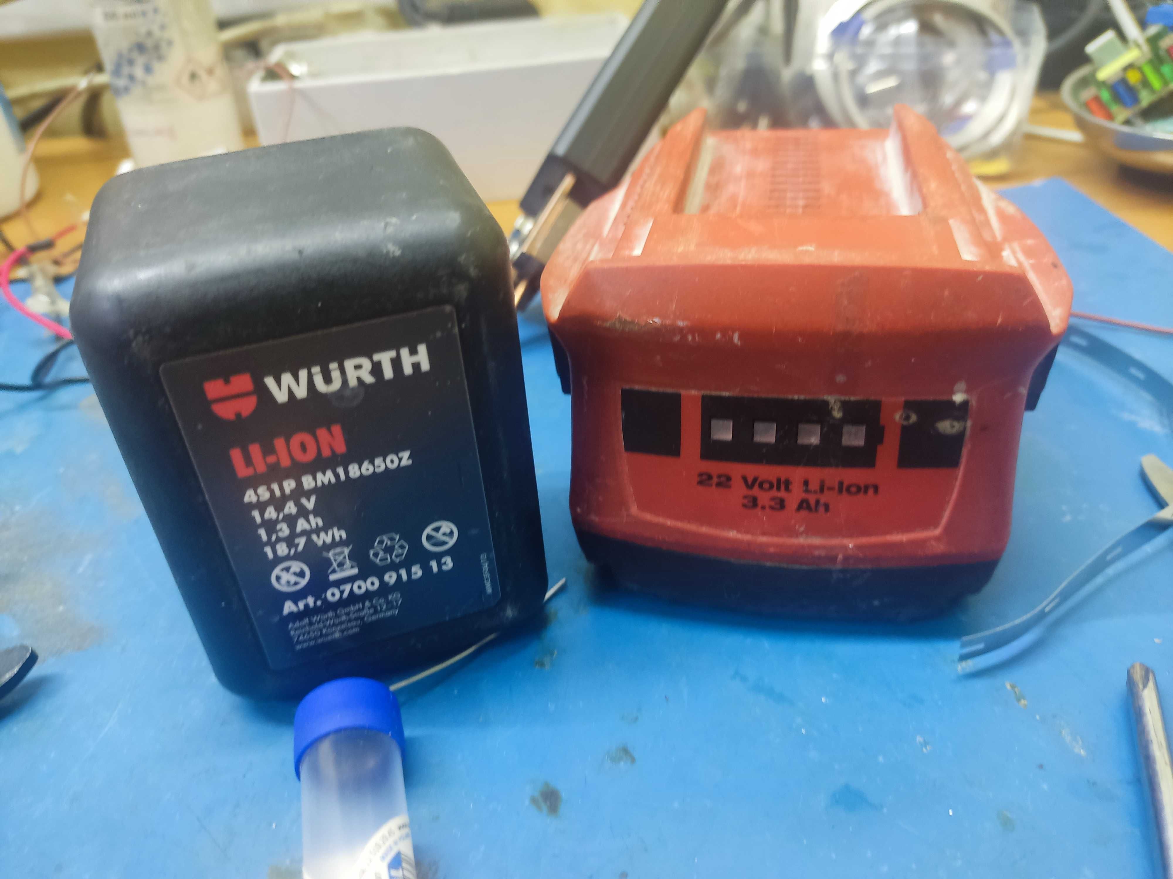 NAPRAWA BATERII Skil HILTI Hitachi Hyundai Hikoki Aeg Sthor Worx JCB