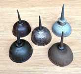 Almotolias antigas das maquinas de costura