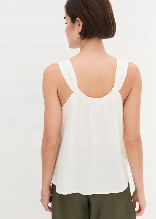 B.P.C top lniany ecru 54.