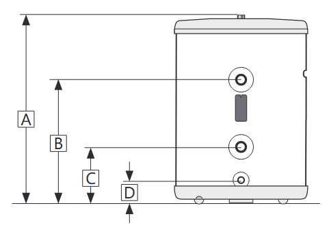 Nierdzewny bufor 60l OSO HOTWATER ACCU 60 do pompy ciepła nierdzewka