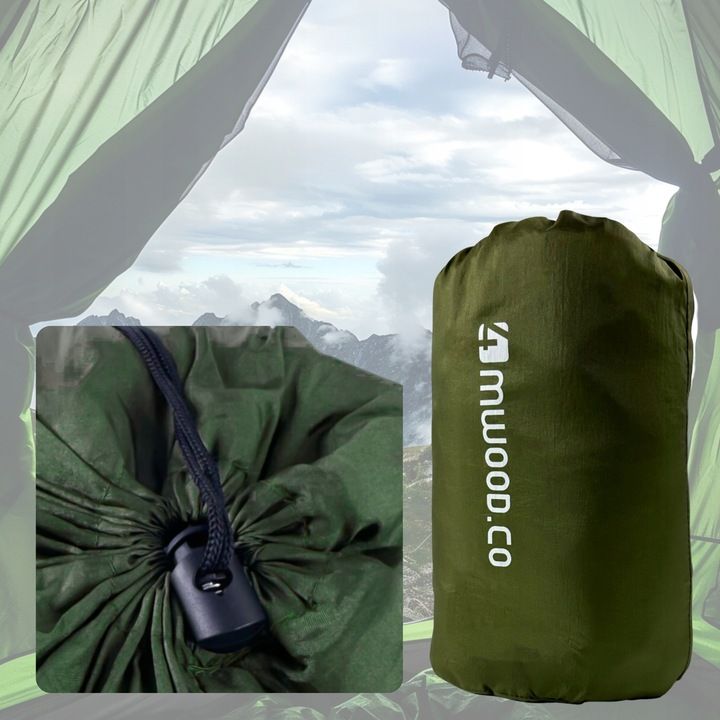 Hamak Dwuosobowy Z Moskitiera Turystyczny Survivalowy Podróżny 280cmx1